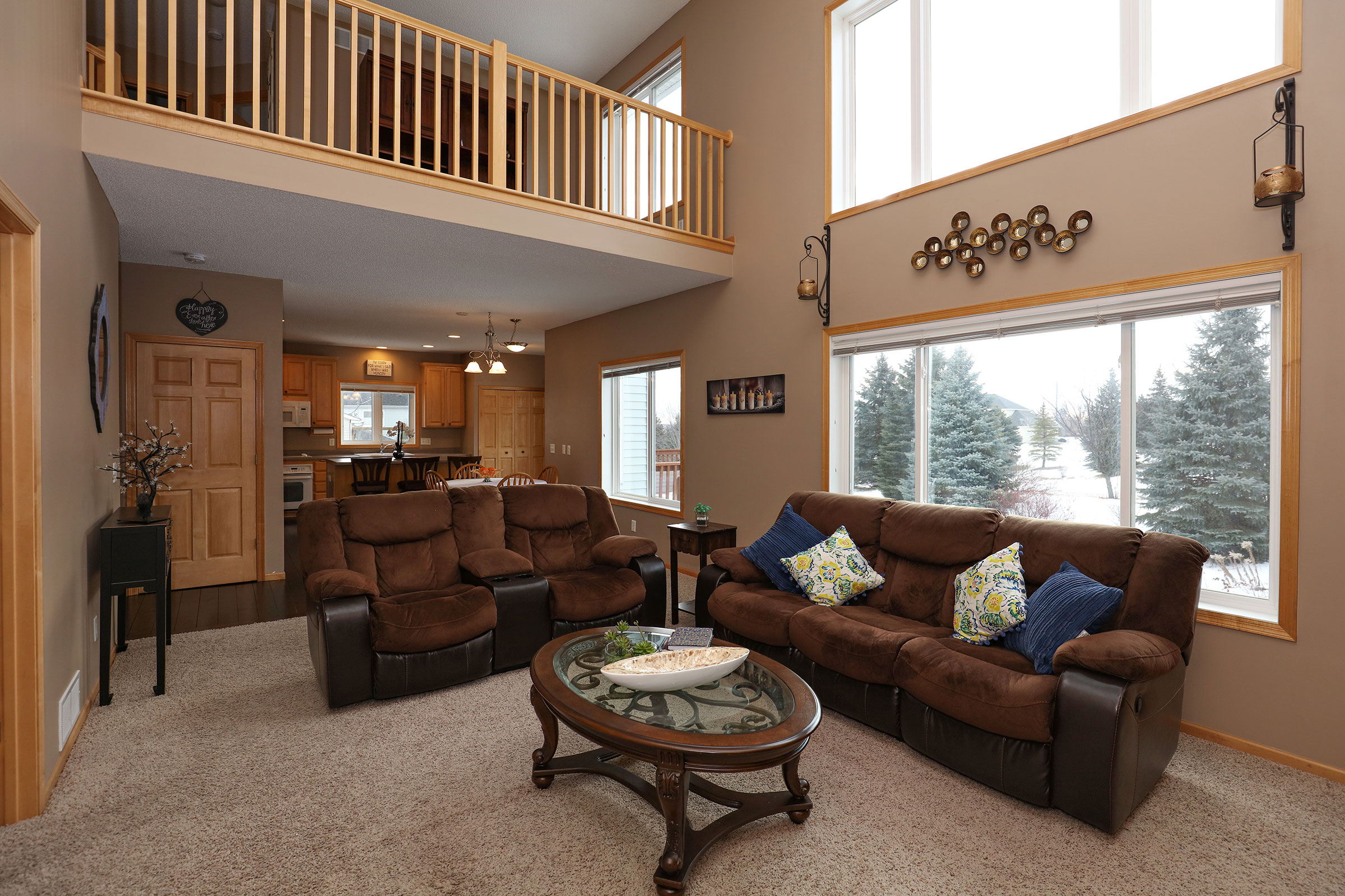 Spacious Lakeville Family Room
